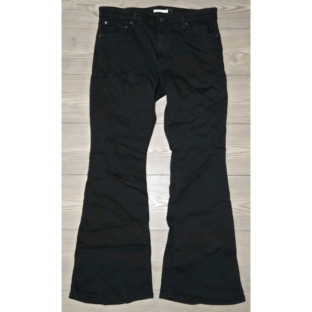 Levi's 726 Flare‎ Jeans Black Womens Size 36x30 Levis Pants